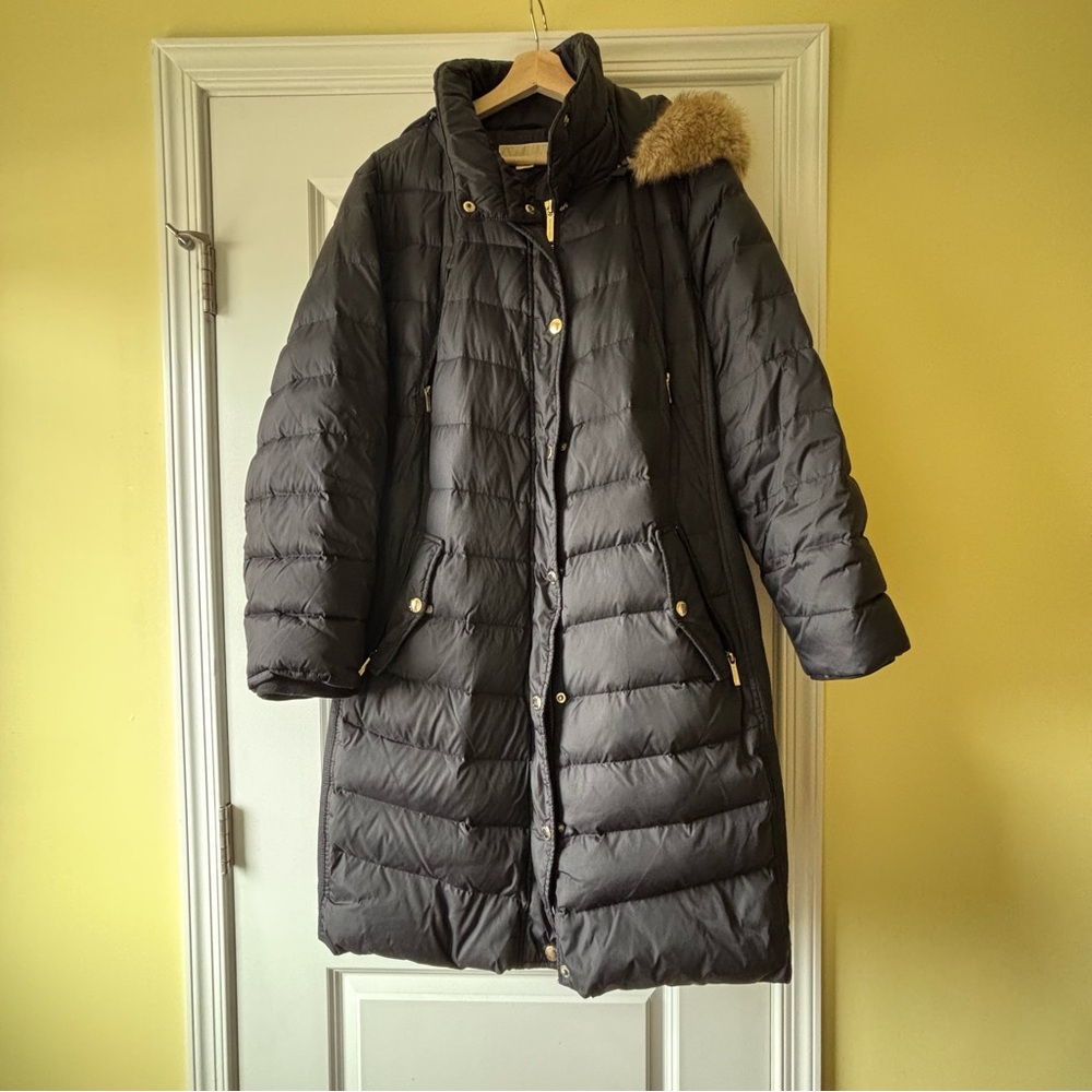 Michael Kors Women's Black Puffer Coat